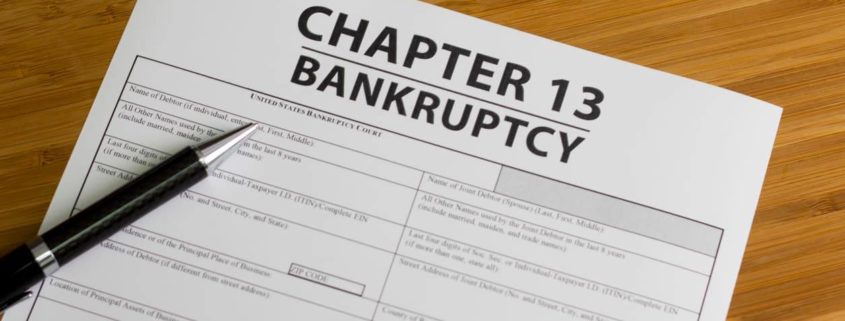 Chapter 13 bankruptcy filing form